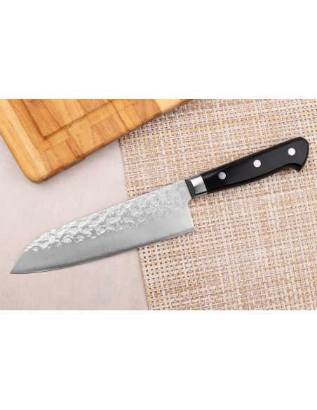 Takamura VG10 Tsuchime 16,5cm handmade Japanese santoku knife