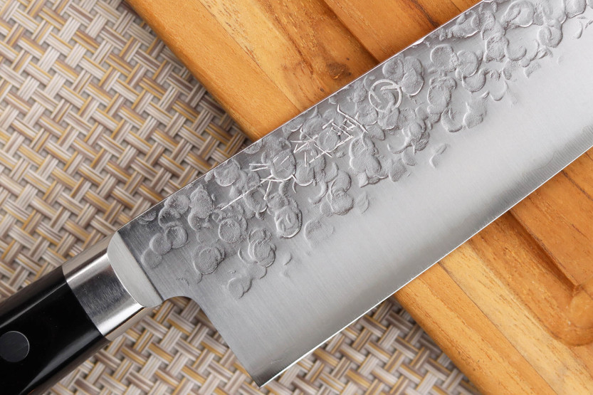 Takamura VG10 Tsuchime 16,5cm handmade Japanese santoku knife