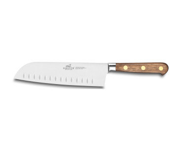 faca santoku forjada Sabatier Perigord, lâmina de 20 cm, cabo em nogueira