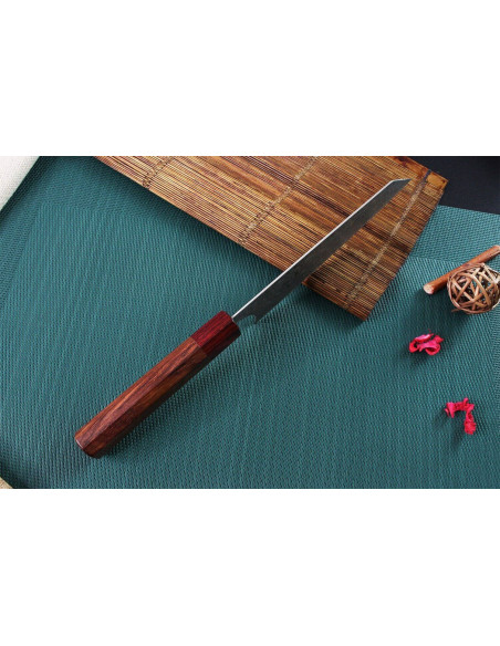 Yoshimi Kato 16.5cm SG2 Damasco cuchillo tradicional japonés bunka