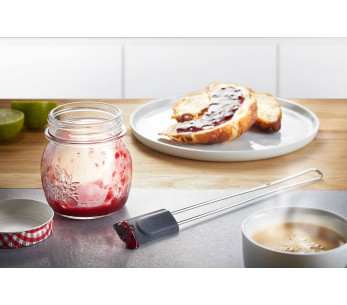 Spatule Gefu Cremoso silicone et acier inox 25,3cm 2