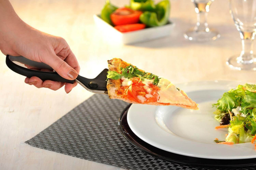 Tesoura para pizza Gefu Pezzo 2 em 1