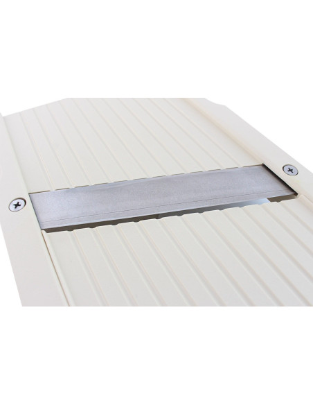 bandolim de cozinha japonês profissional Benriner modelo grande + empurrador extra grande
