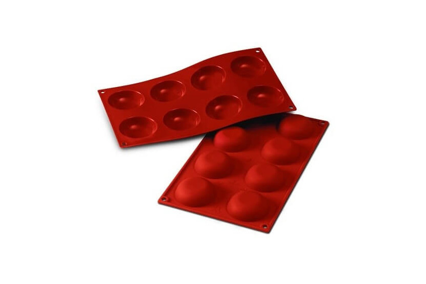 Silicon Flex profesjonell silikonform 300x175mm 8 pomponger 6cm