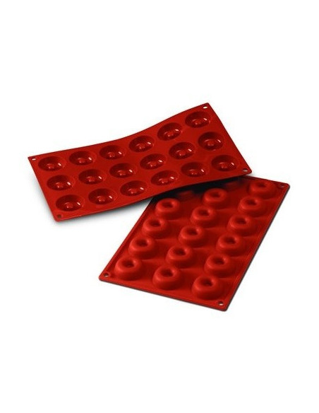 Molde silicona profesional Silicon Flex 300x175mm 18 mini savarins