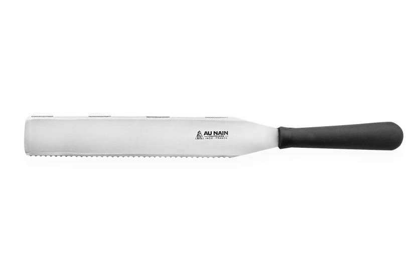 Au Nain espátula de pastelería de doble filo para entremet / milhojas 24cm