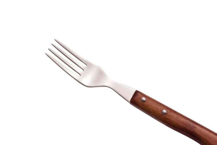 Set of 12 Arcos stainless steel table forks 9cm