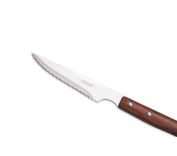 Juego de 12 cuchillos chuleteros Arcos, hoja dentada 11cm 2