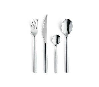 Carlito Amefa 24 coltelli da bistecca in acciaio inox 18/0 per 24 coperti