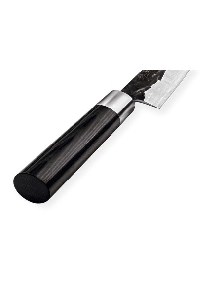 Sæt med 3 Samura Blacksmith hamrede knive: universal + santoku + nakiri