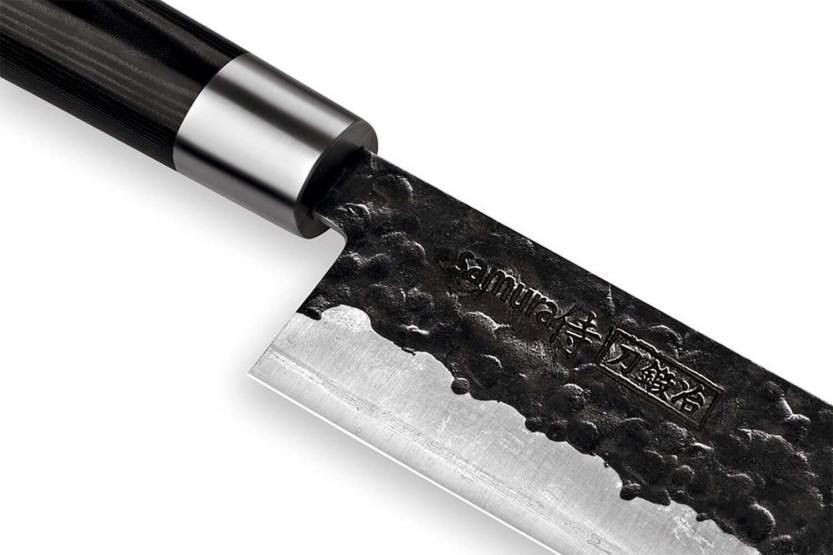 nakiri veitsi Samura Blacksmith martelé 17cm