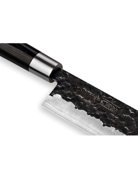 faca nakiri Samura Ferreiro martelé 17cm