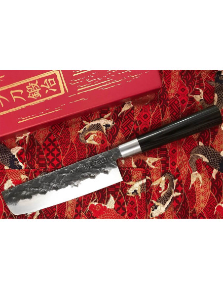 nakiri messer Samura Blacksmith martelé 17cm