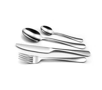 Serviço de mesa Brio Amefa em aço inoxidável 18/0 24 2
