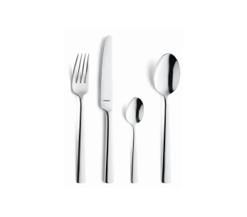 Moderno juego de cubiertos  Amefa de acero inoxidable 18/10 con 49 piezas 2