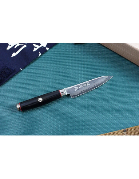 Yaxell SuperGou Ypsilon japansk skjærekniv 12 cm Damaskus 193 lag