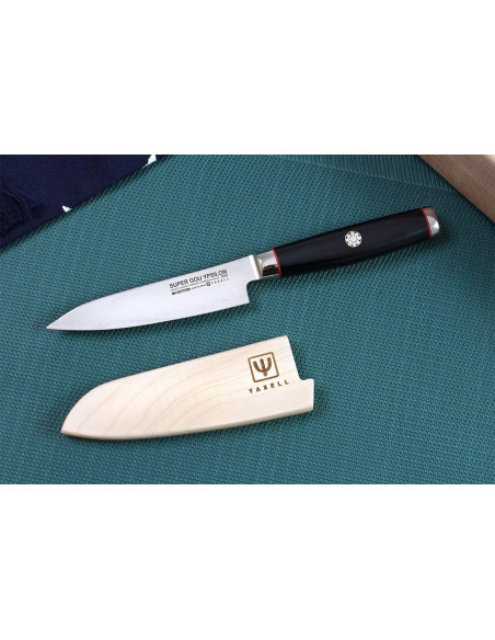 Yaxell SuperGou Ypsilon Japanese paring knife 12cm Damascus 193 layers