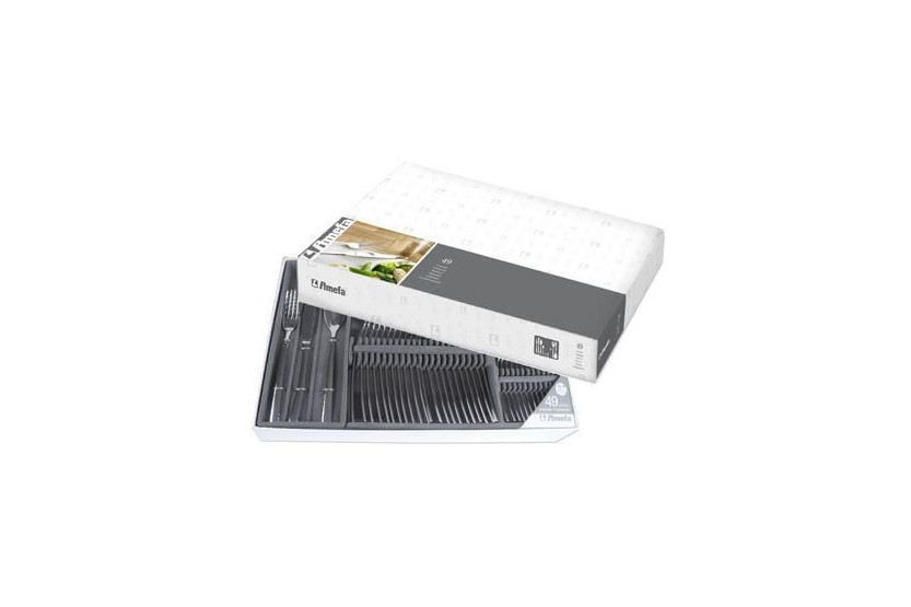 Aurora Monobloc Amefa Première 18/10 rustfrit stål bestiksæt , 49 dele