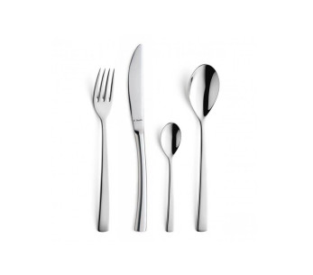 Aurora Monobloc Amefa Première 18/10 rustfritt stål 24 kuvertsett med bestikk