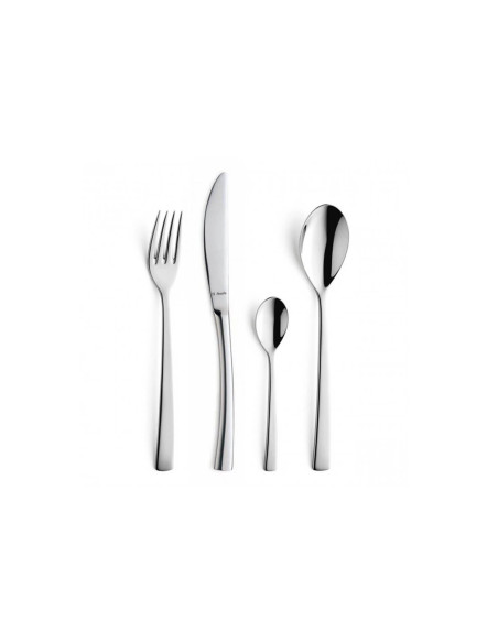Aurora Monobloc Amefa Première 18/10 rustfrit stål 24 kuverter bestiksæt