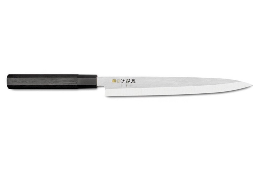 Kai Seki Magoroku Kinju japansk Yanagibakniv 1K6 stål, fasad