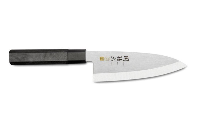 Kai Seki Magoroku Kinju japanilainen deba veitsi 1K6 teräs, viistetty