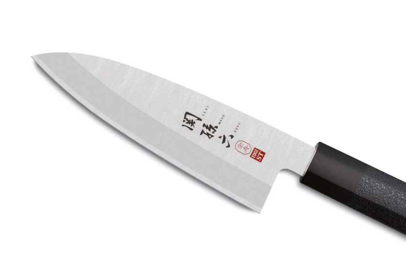 Kai Seki Magoroku Hejiku Cuchillo de debate japonés zurdo de 15cm