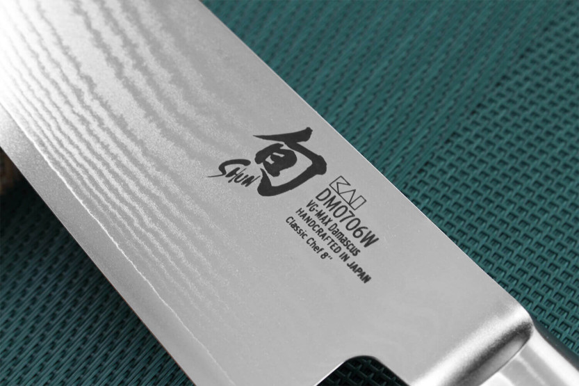 Kai Shun Classic Hvit damask 33 lag 20 cm japansk kokkekniv