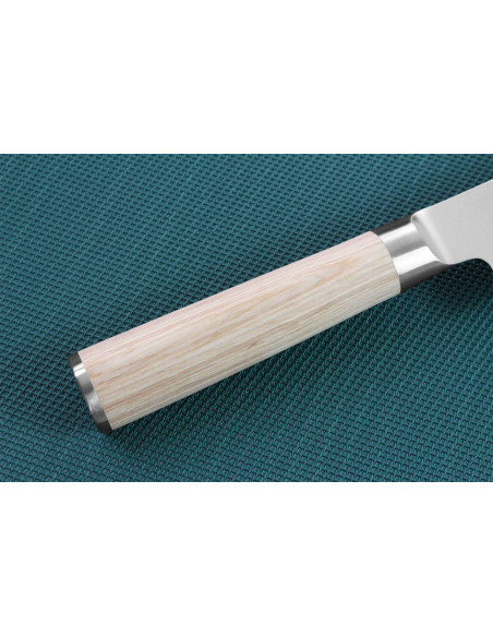 Kai Shun Klassisk vit damast 33 lager 20cm japansk kockkniv