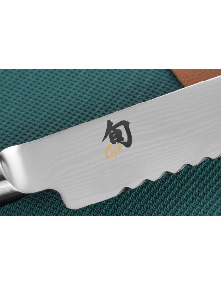 Kai Shun Classic White damask 33 layers 23cm Japanese Bread knife