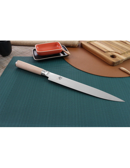 Kai Shun Classic White damask japanese slicing knife 33 layers 23cm