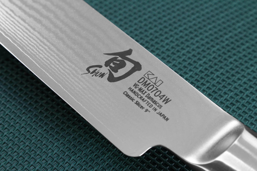 Kai Shun Clásico Damasco Blanco Cuchillo Japonés 33 capas 23cm