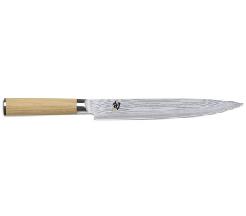 Kai Shun Classic Hvit damask japansk påleggskniv 33 lag 23 cm
