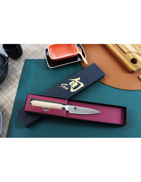 Kai Shun Classic White damask 32 lag 10 cm japansk urtekniv