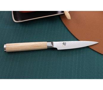 Faca para legumes japonesa Kai Shun Classic White Damascus 32 Camadas 10cm 2