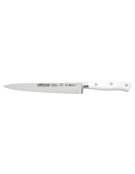 Riviera White Arcos smidd filékniv 17cm NITRUM®stålblad