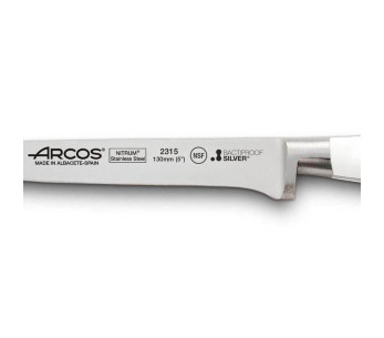 Faca para desossar forjada Riviera White Arcos Lâmina de aço NITRUM®de 13 cm 2