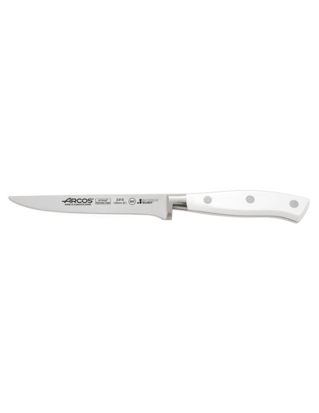 Cuchillo deshuesador forjado Riviera White Arcos 13cm hoja de acero NITRUM