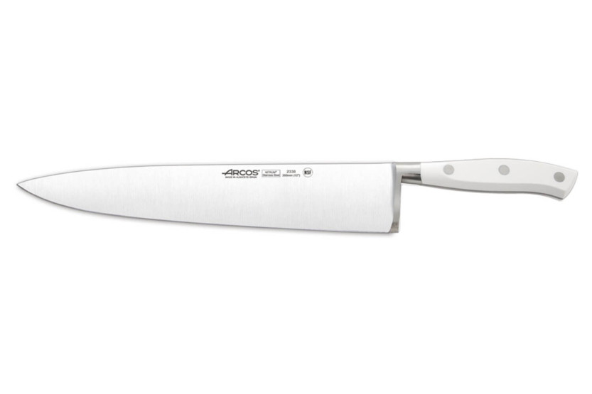 Geschmiedetes Kochmesser Riviera White Arcos Klinge 30cm NITRUM®Stahl