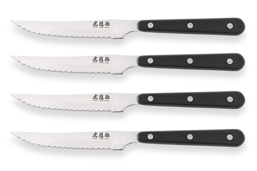 Wusaki bordsæt 4 steakknive 11 cm med spids