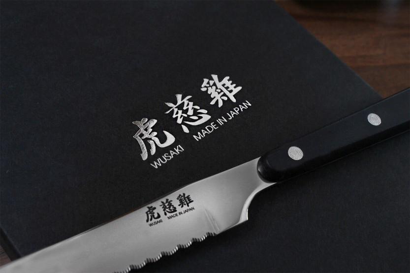 Wusaki table set 4 steak knives 11cm