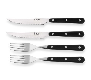 Juego de mesa Wusaki 2 cuchillos 11cm + 2 tenedores