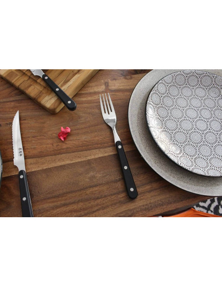 Wusaki table set 2 steak knives 11cm + 2 forks
