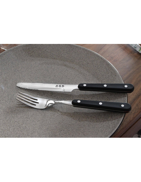Coffret de table Wusaki 2 steakknive + 2 gafler