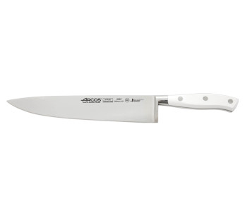 Riviera White Arcos smidd kockkniv 25cm NITRUM®stålblad