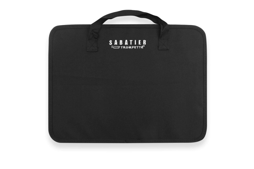 Extra-flat 5-knife Sabatier Trompette Asean stainless steel case