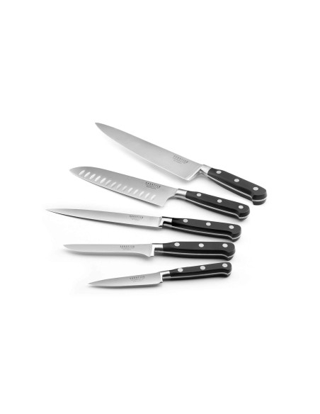 Estojo extra-plano 5 facas de cozinha Sabatier Trompette Origin