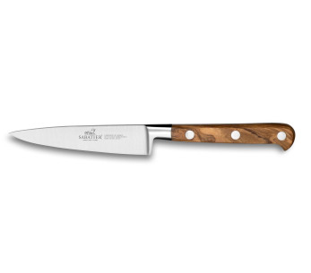 Sabatier Provençao skalkniv 100% smidd 10cm olivträhandtag