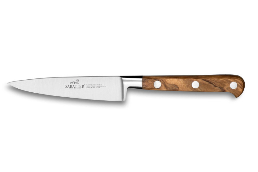 Sabatier Provençao Spickmesser 100% geschmiedet 10cm Griff aus Olivenholz