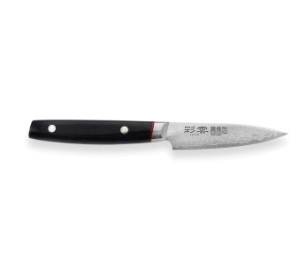 Kanetsugu Saiun 9cm damascus 65 kerroksinen japanilainen kuorintaveitsi